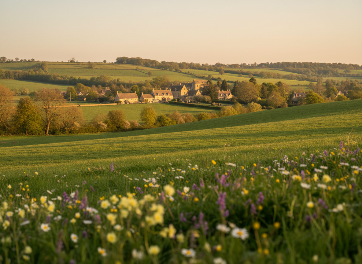 The Cotswolds countryside, where PSR was founded